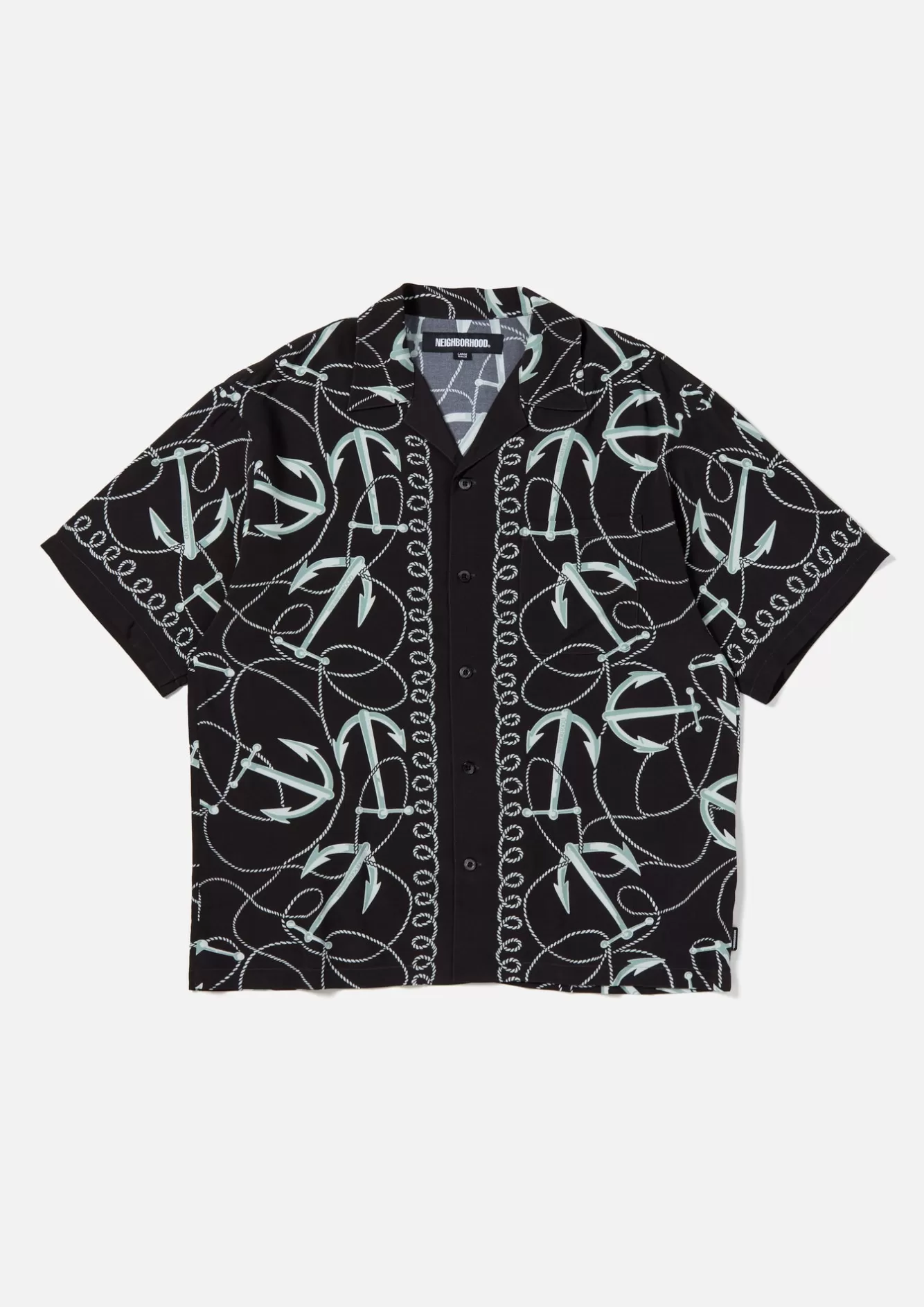 NEIGHBORHOOD Shirts>Anchor Hawaiian Shirt Ss