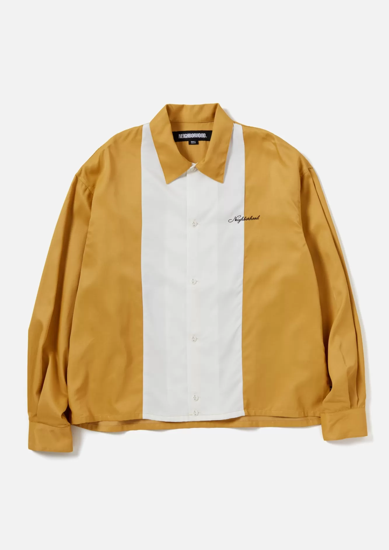 NEIGHBORHOOD Shirts>Bicolor Rayon Shirt Ls