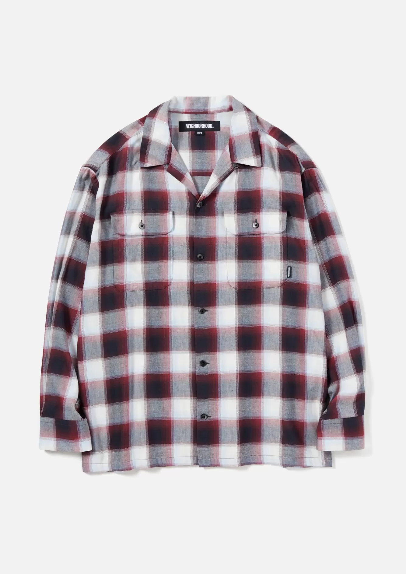 NEIGHBORHOOD Shirts>Blockombre Shirt Ls