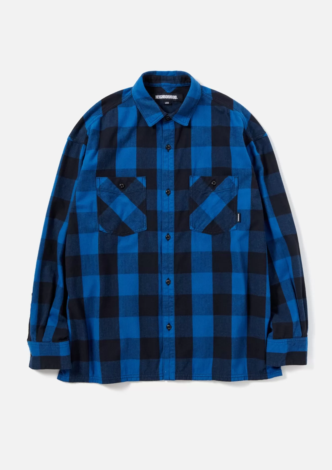 NEIGHBORHOOD Shirts>Buffalo Check Shirt Ls