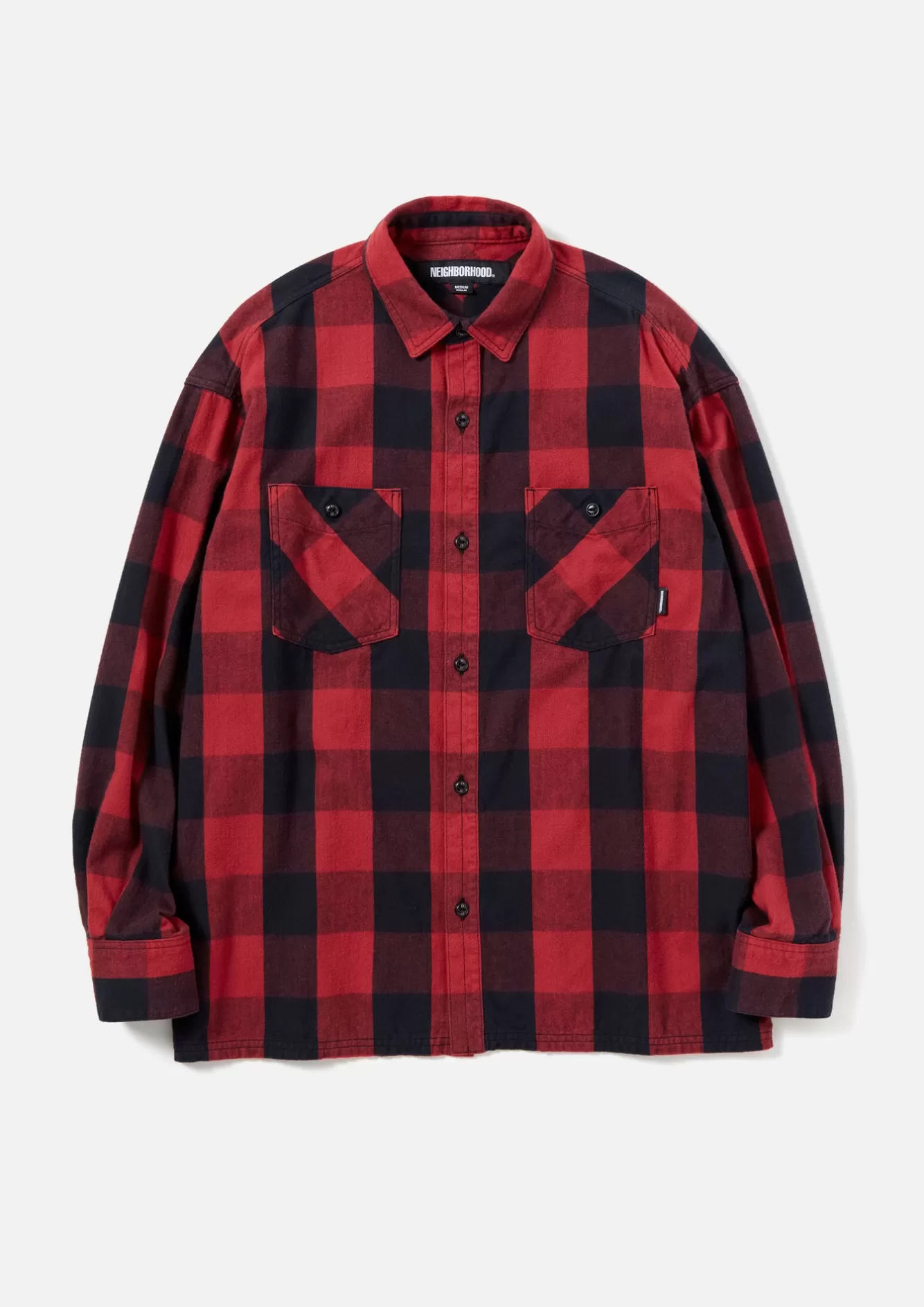 NEIGHBORHOOD Shirts>Buffalo Check Shirt Ls