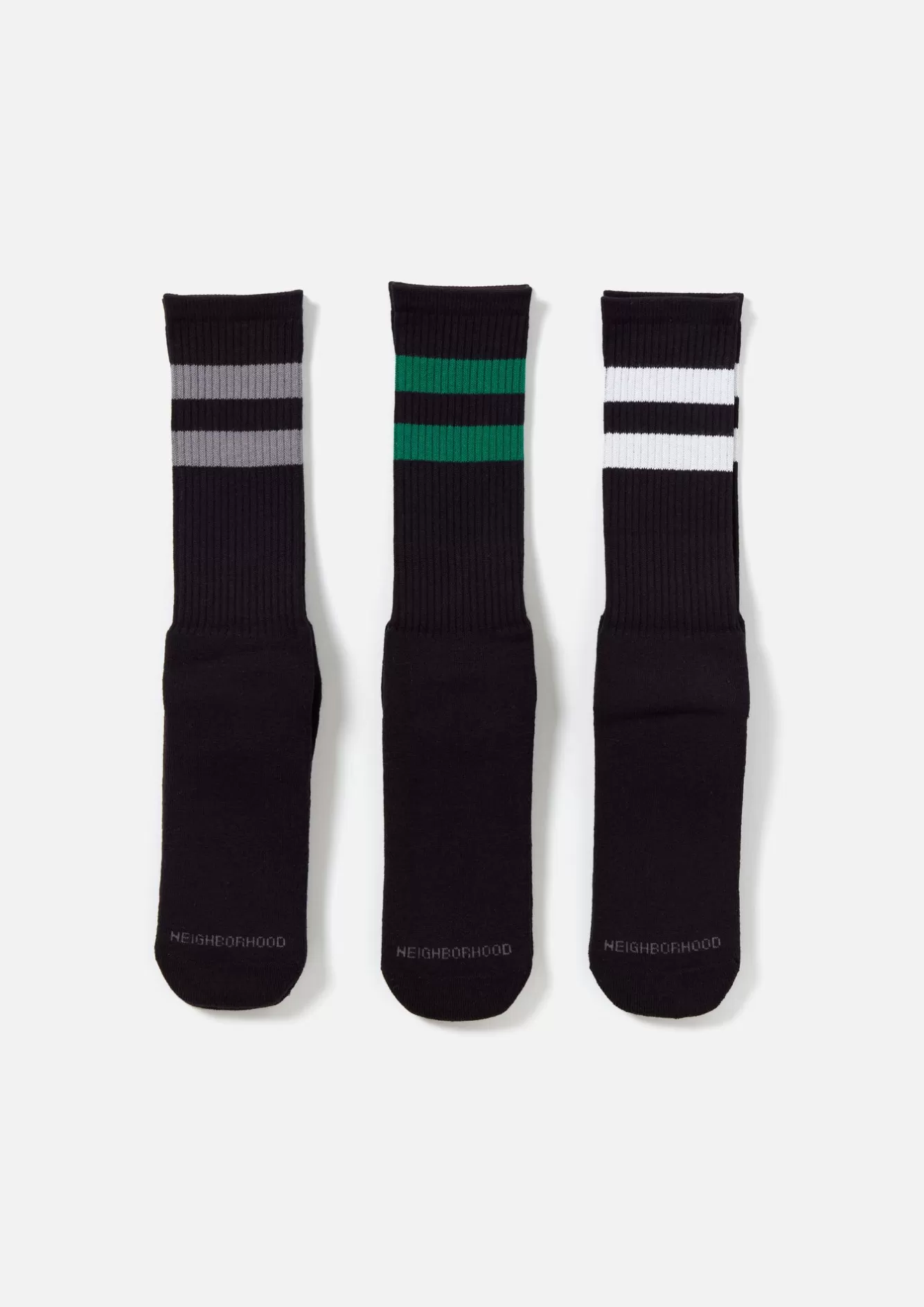 NEIGHBORHOOD Accessories>Classic 3Pac Socks