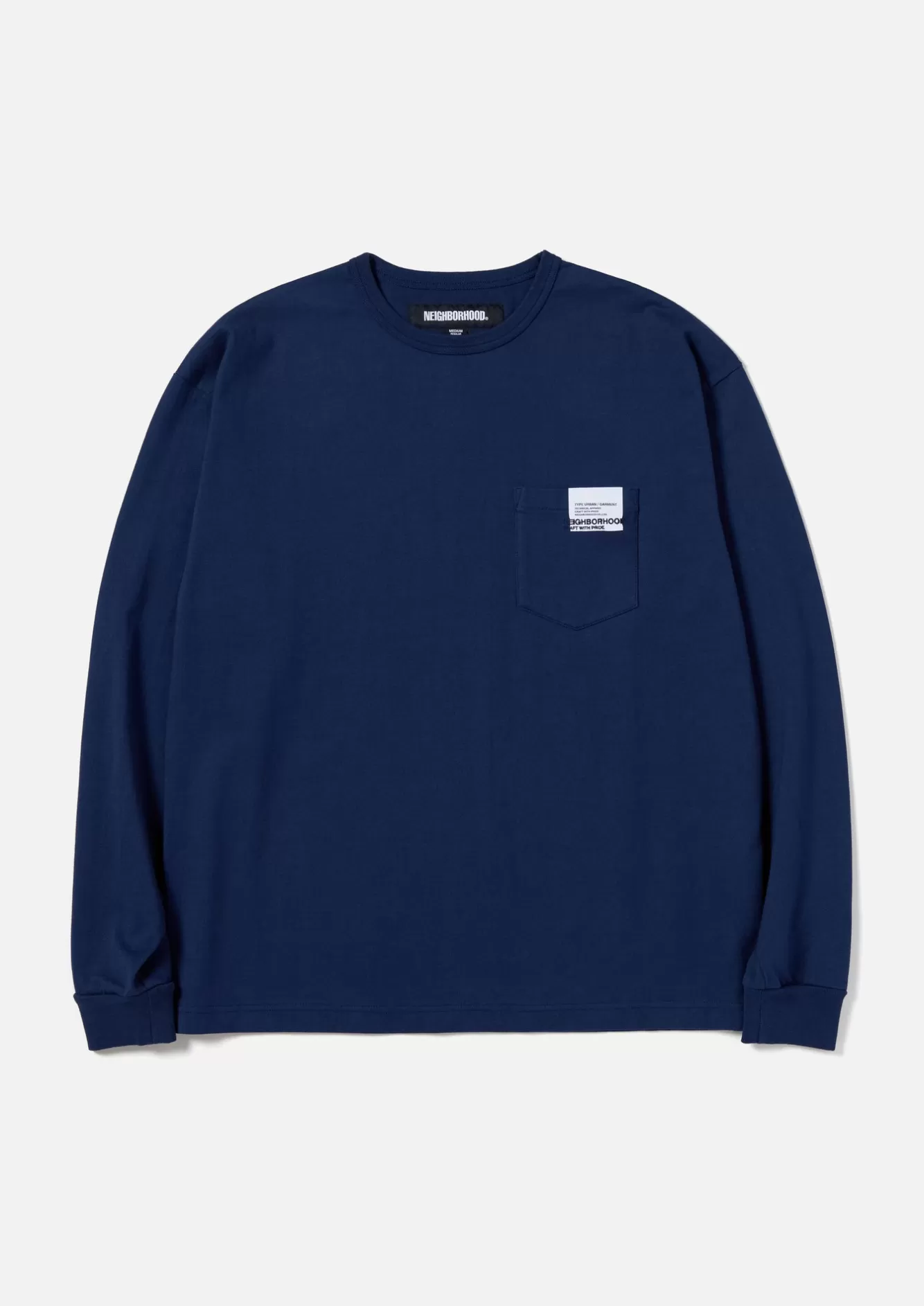 NEIGHBORHOOD Knit & Cut Sewn>Classic-P Crewneck Ls