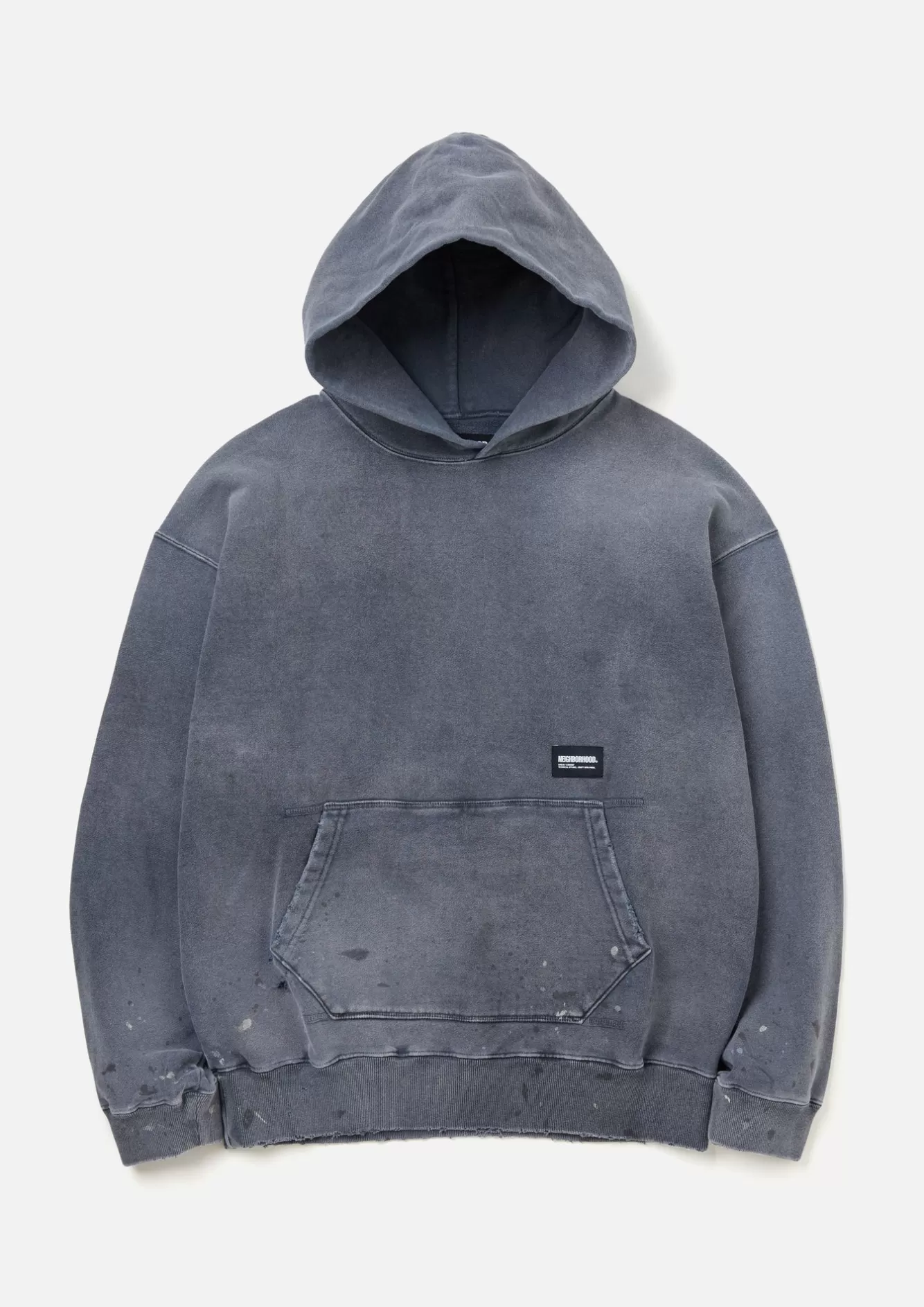 NEIGHBORHOOD Knit & Cut Sewn>Damage Sweatparka Ls