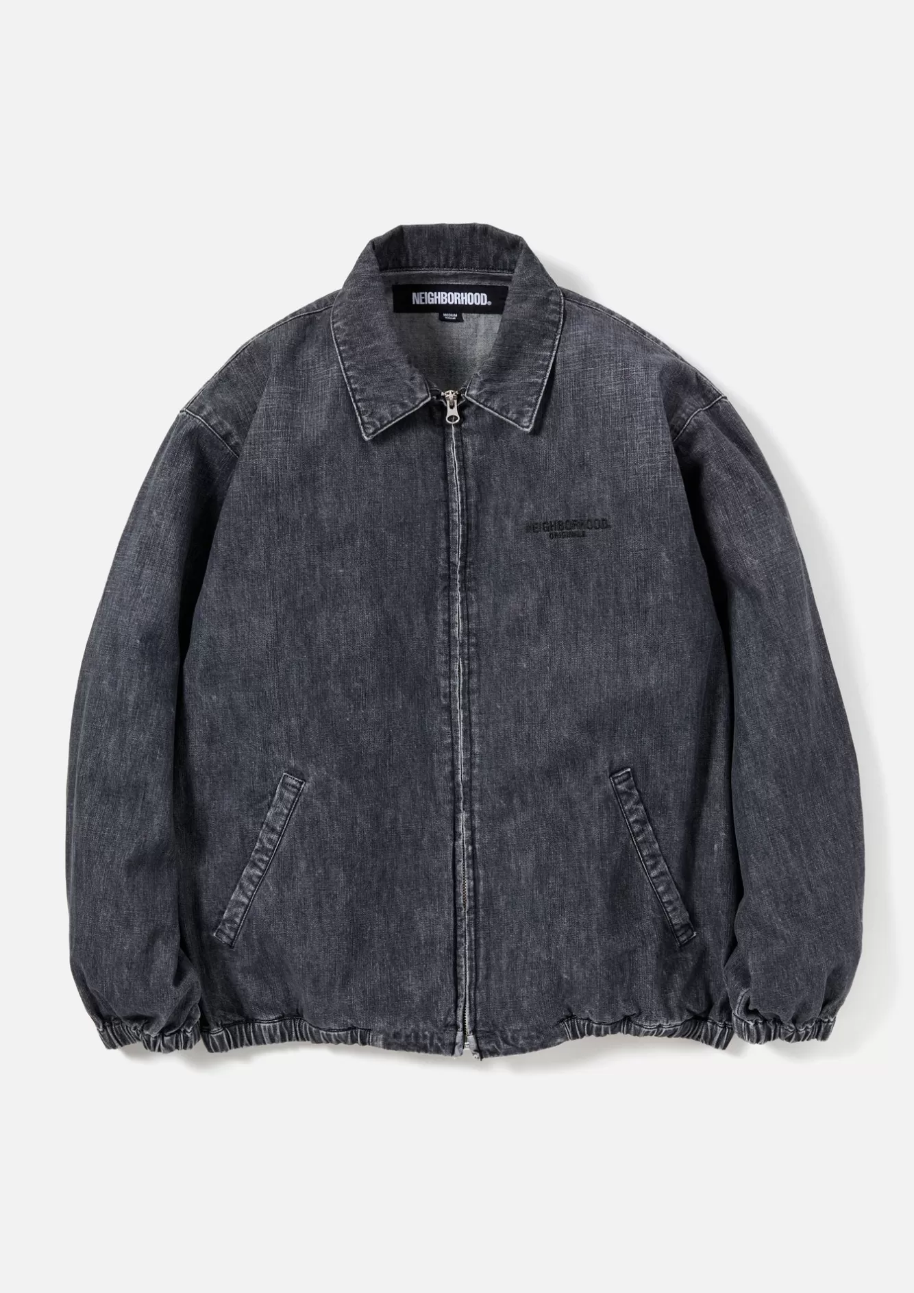 NEIGHBORHOOD Jackets>Denim Zip Work Jacket