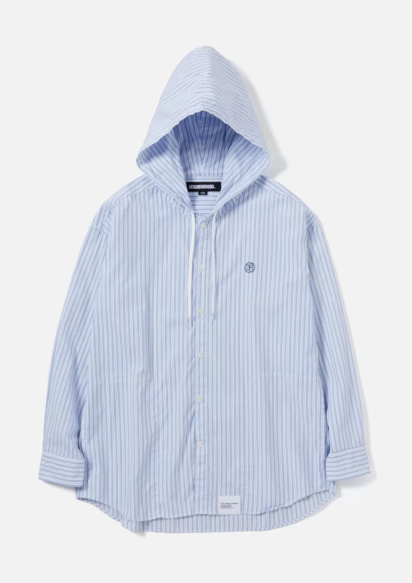 NEIGHBORHOOD Shirts>Hooded Shirt Ls