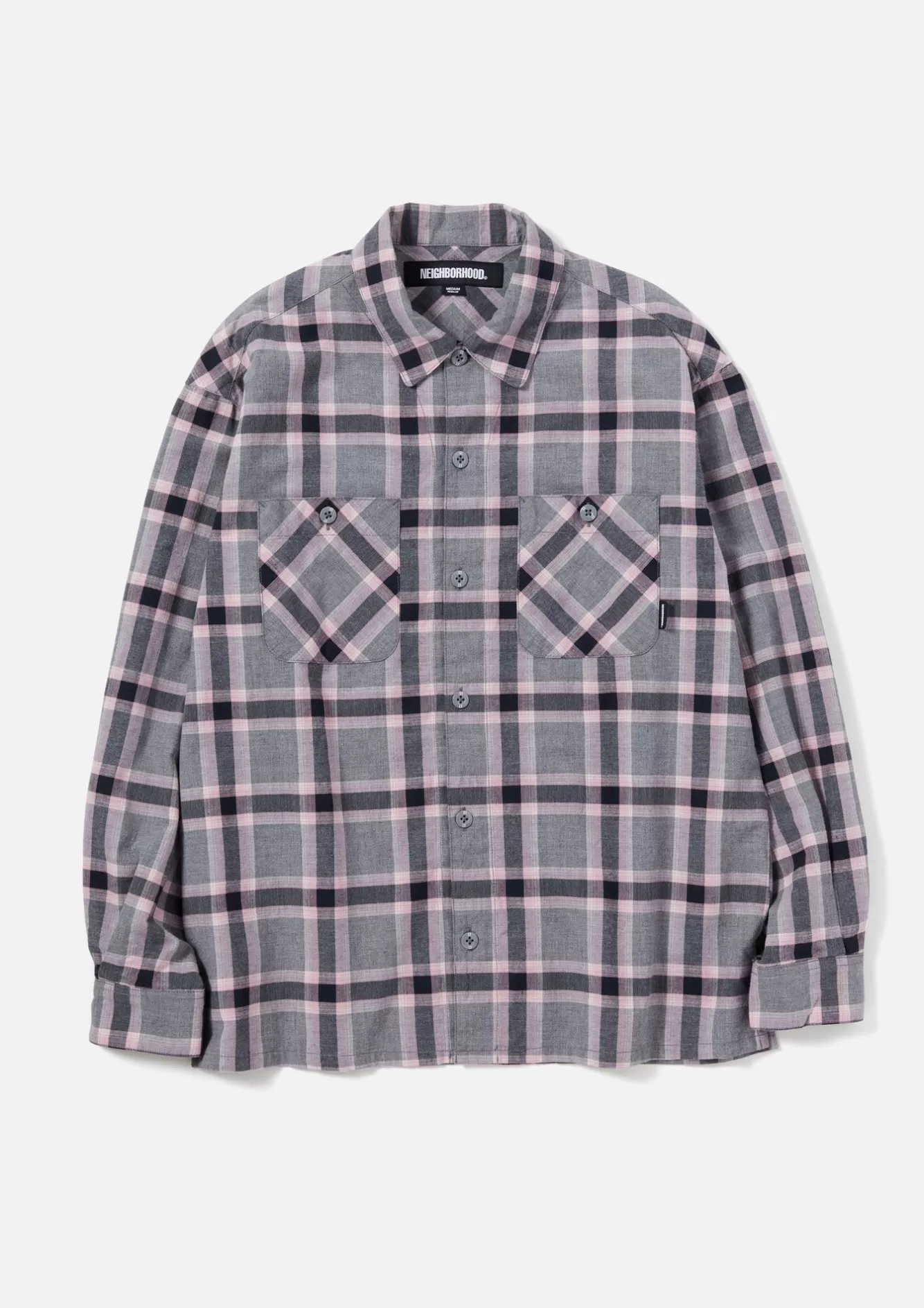 NEIGHBORHOOD Shirts>Neoncheck Shirt Ls