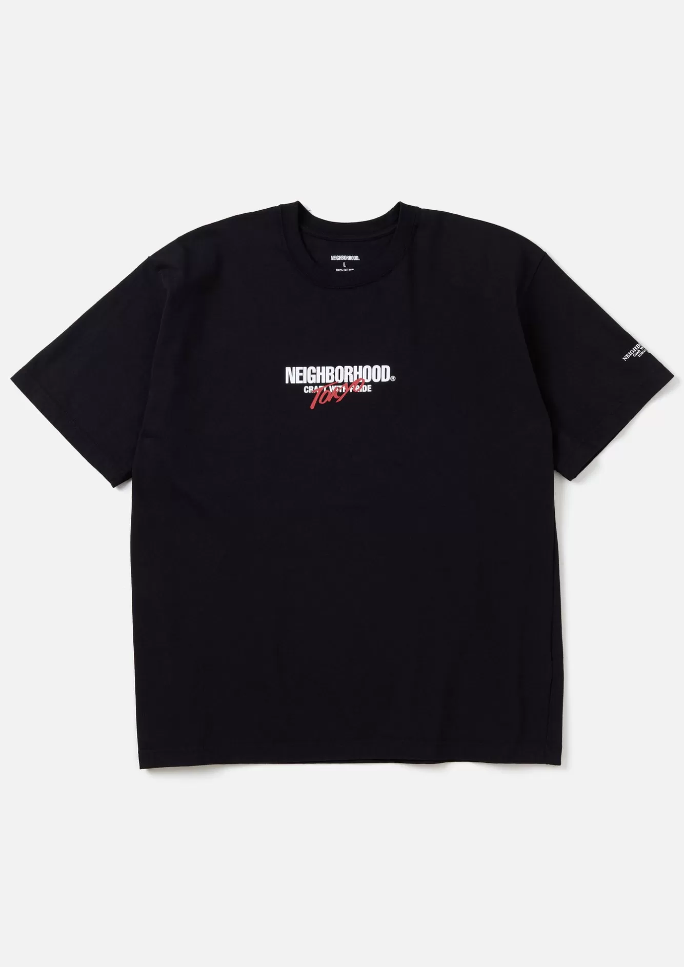 NEIGHBORHOOD T-Shirts>Nh 231 Spot . Tee Ss-10