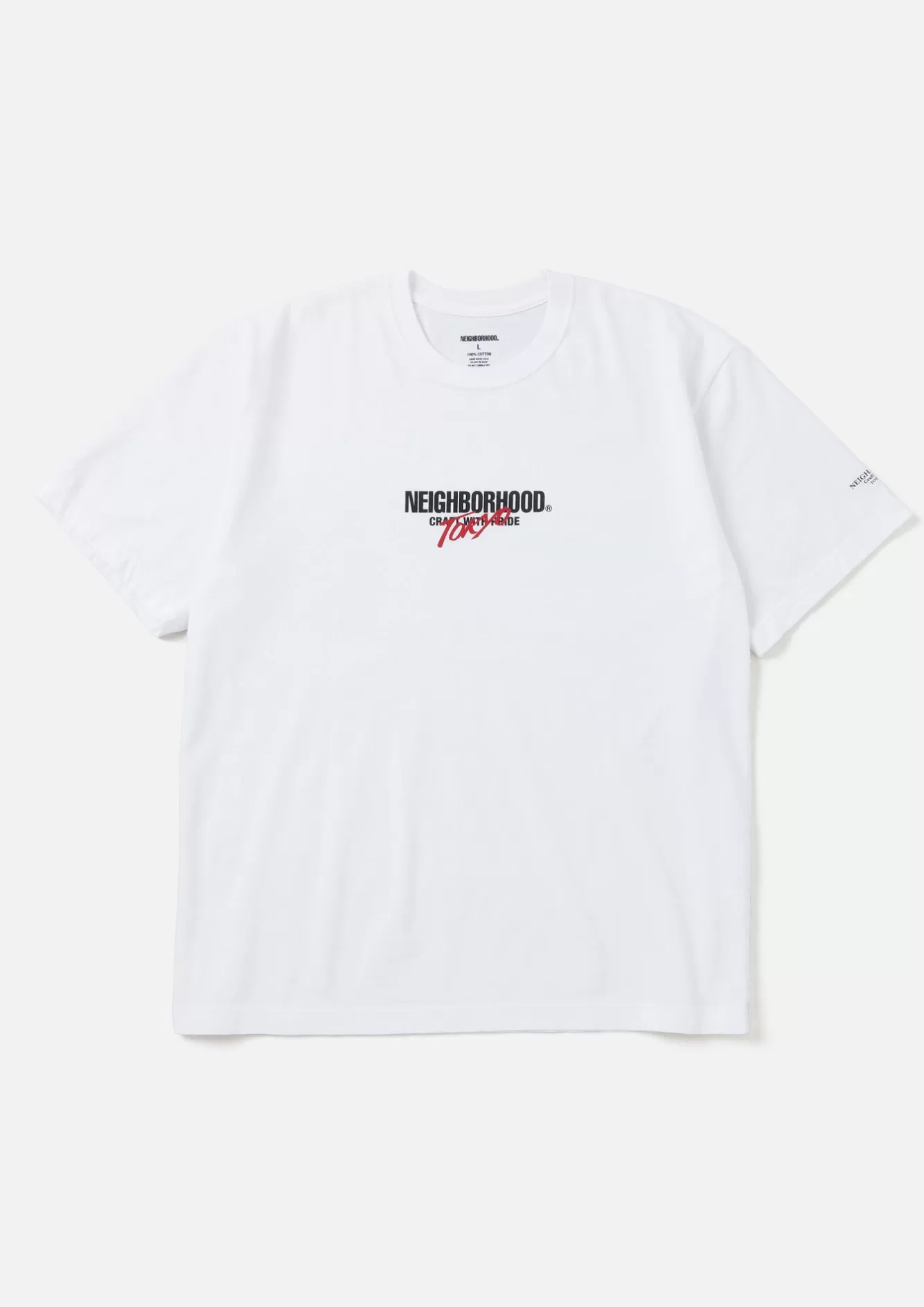 NEIGHBORHOOD T-Shirts>Nh 231 Spot . Tee Ss-10