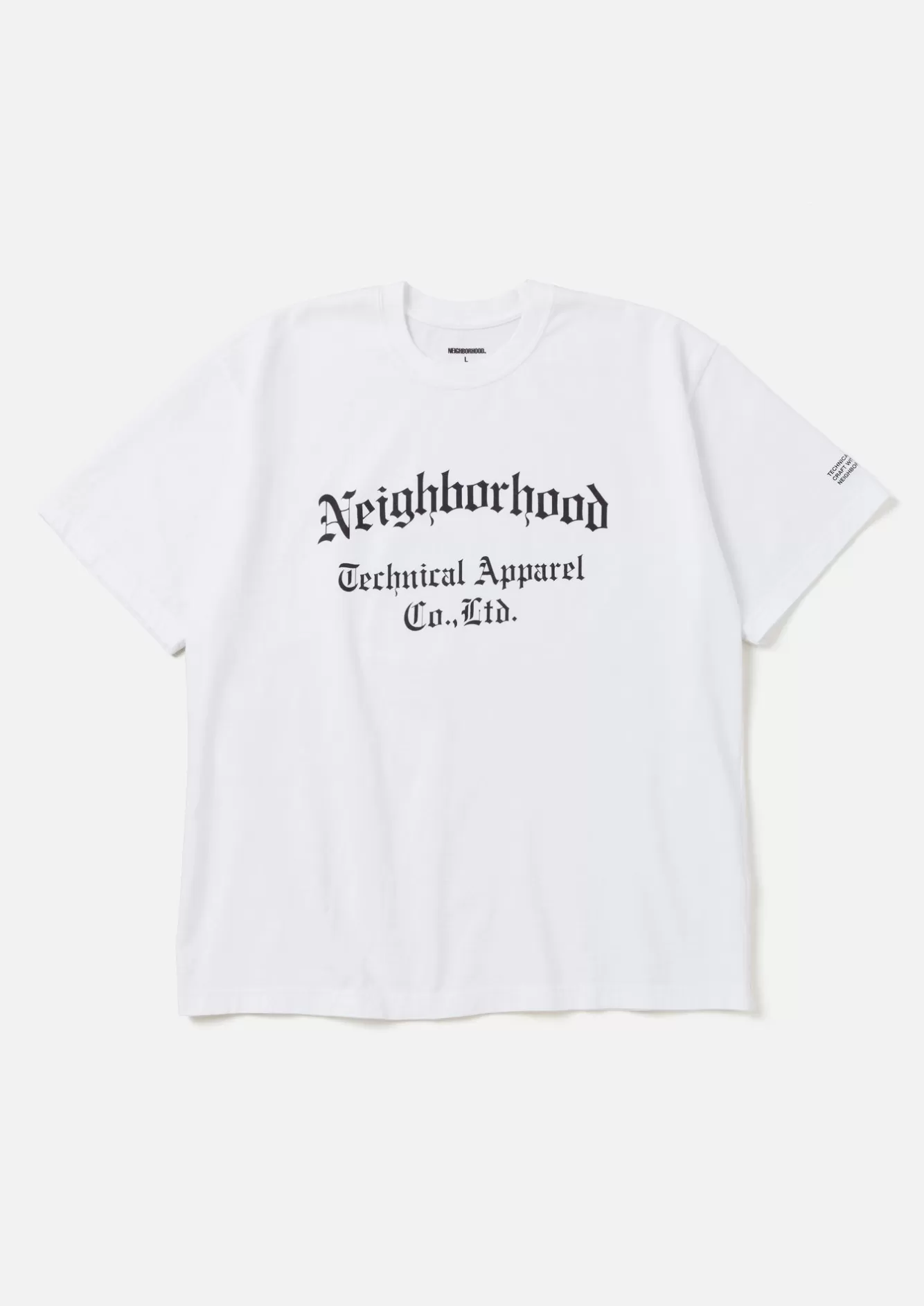 NEIGHBORHOOD T-Shirts>Nh 231 Spot . Tee Ss-3