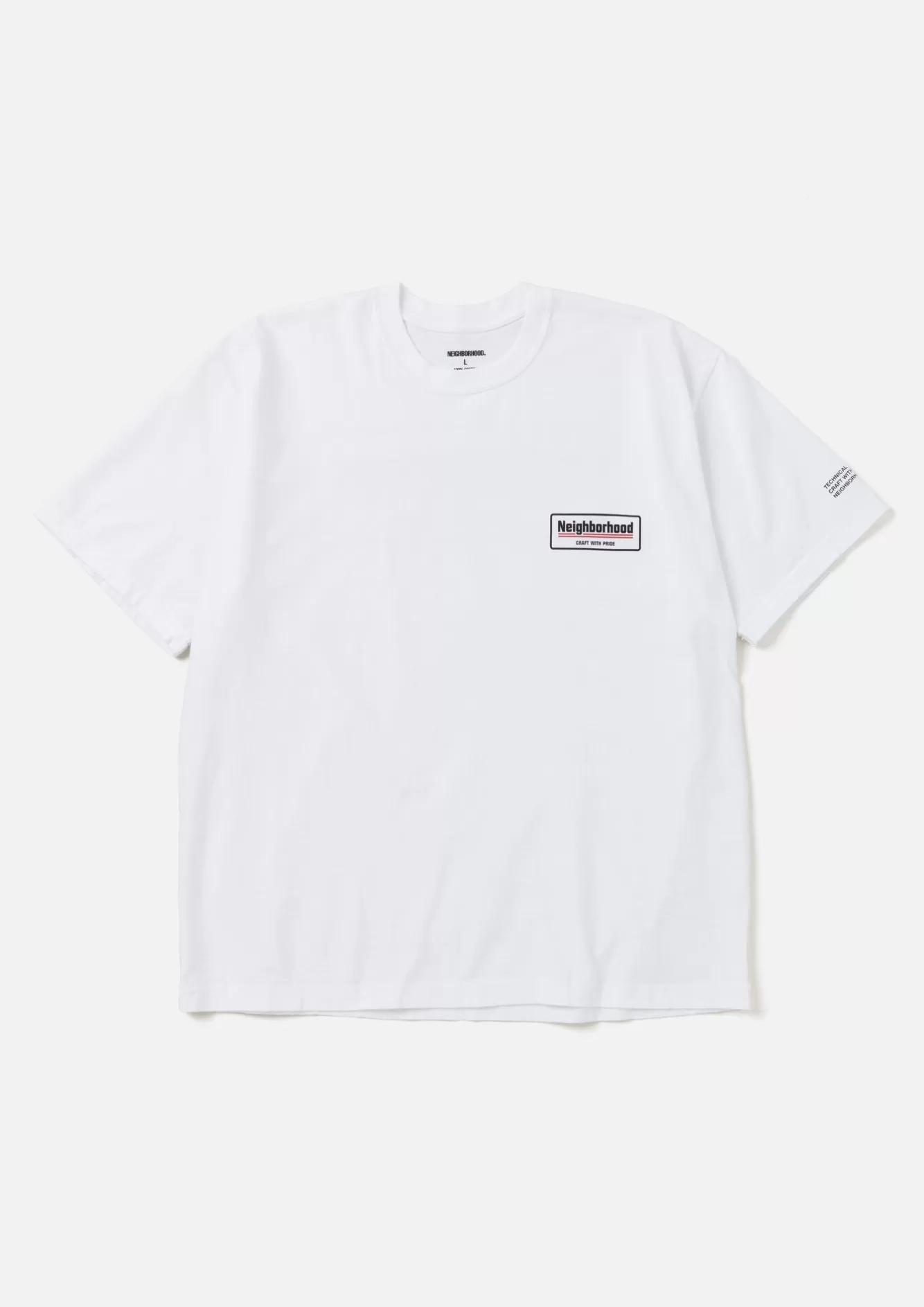 NEIGHBORHOOD T-Shirts>Nh 231 Spot . Tee Ss-4