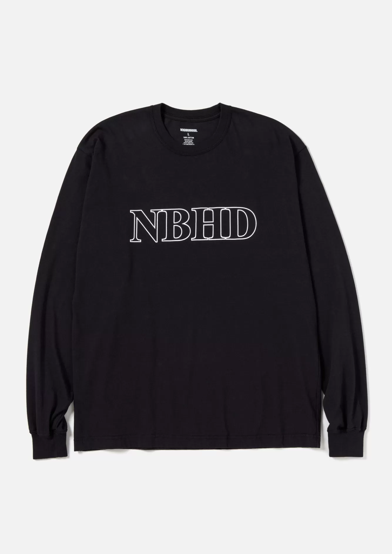 NEIGHBORHOOD T-Shirts>Nh . Tee Ls-4