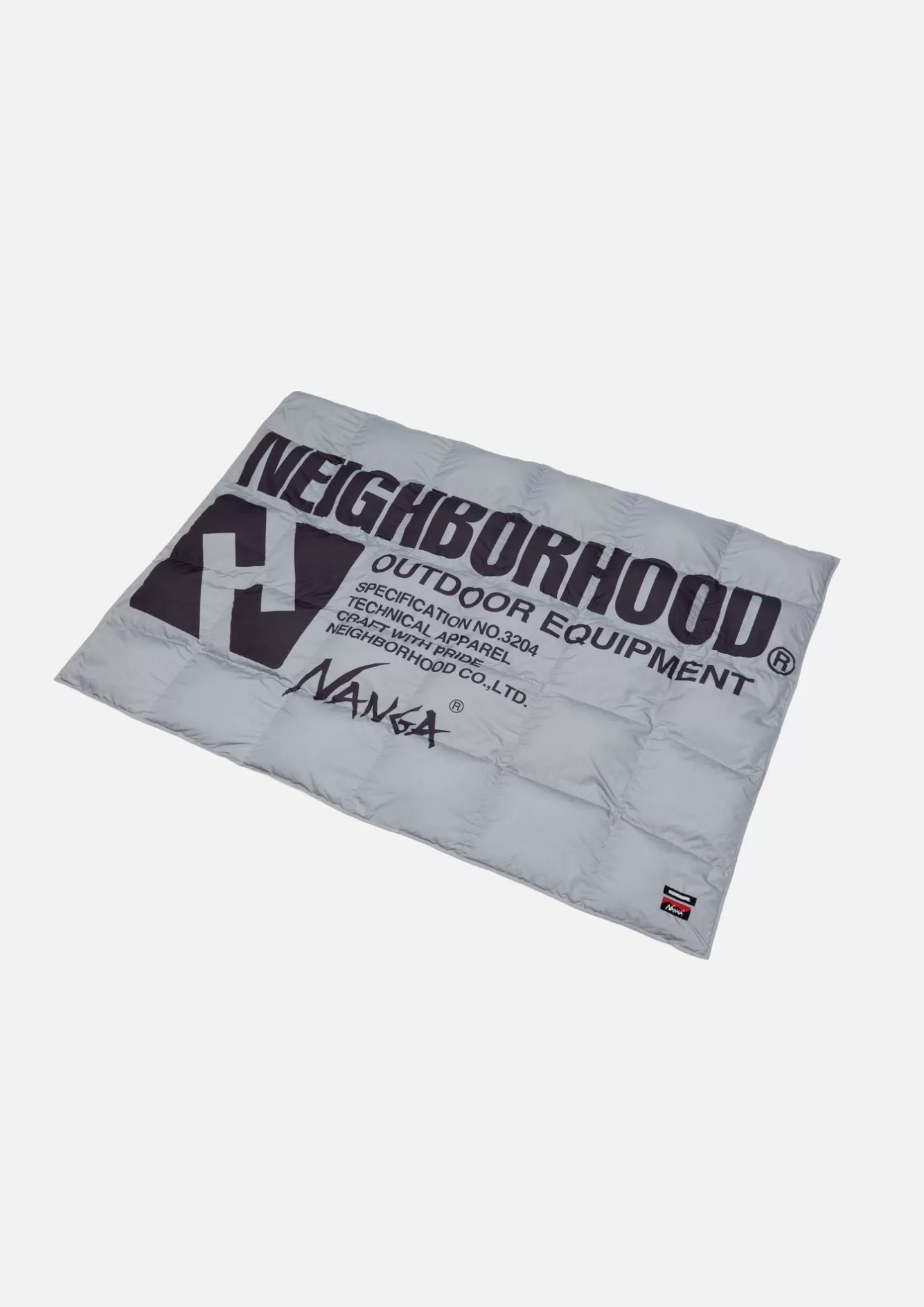 NEIGHBORHOOD Accessories>Nh X Nanga . Down Blanket Single Gray