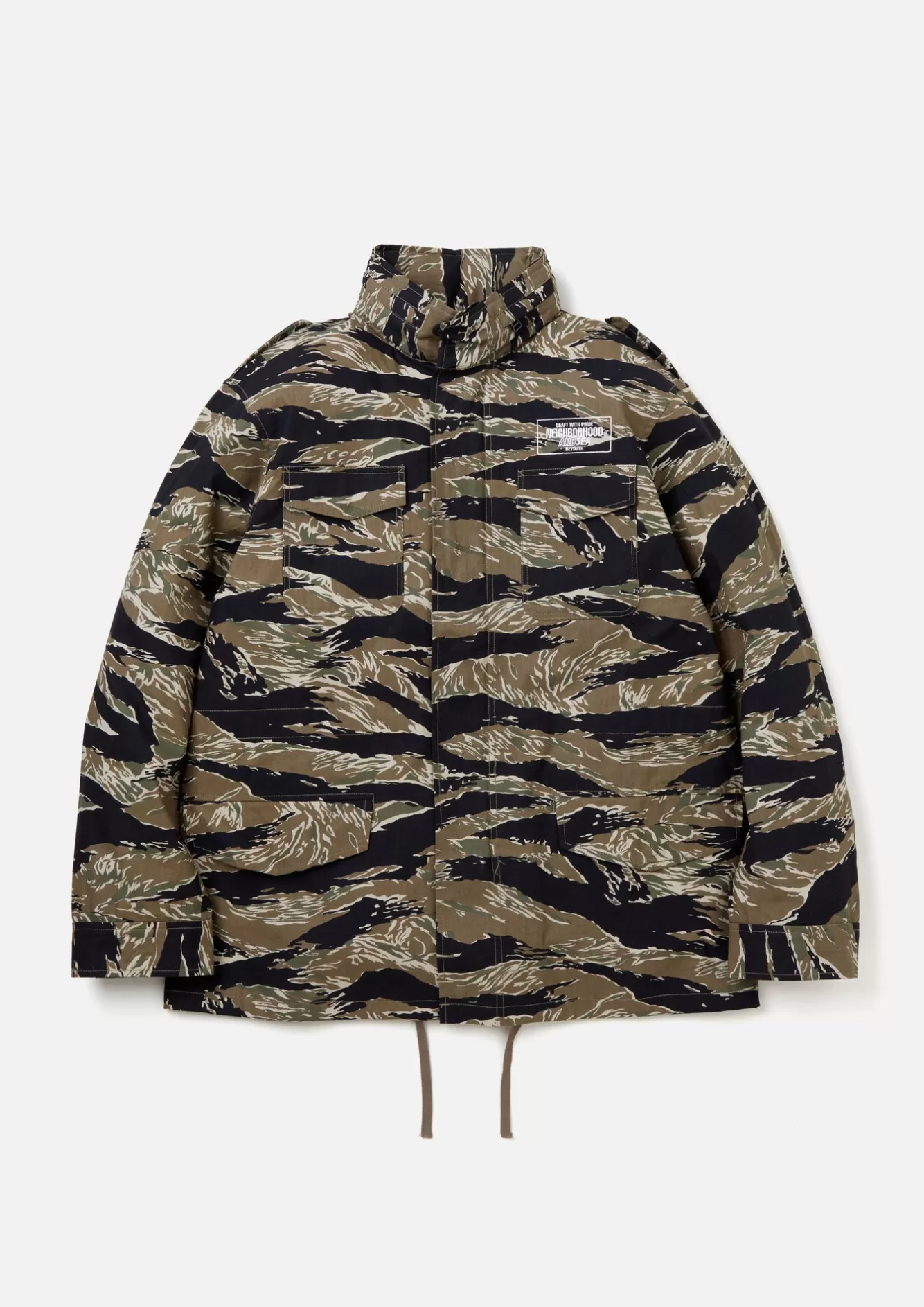 NEIGHBORHOOD Jackets>Nh X Wind And Sea . Camouflage M-65 Jacket