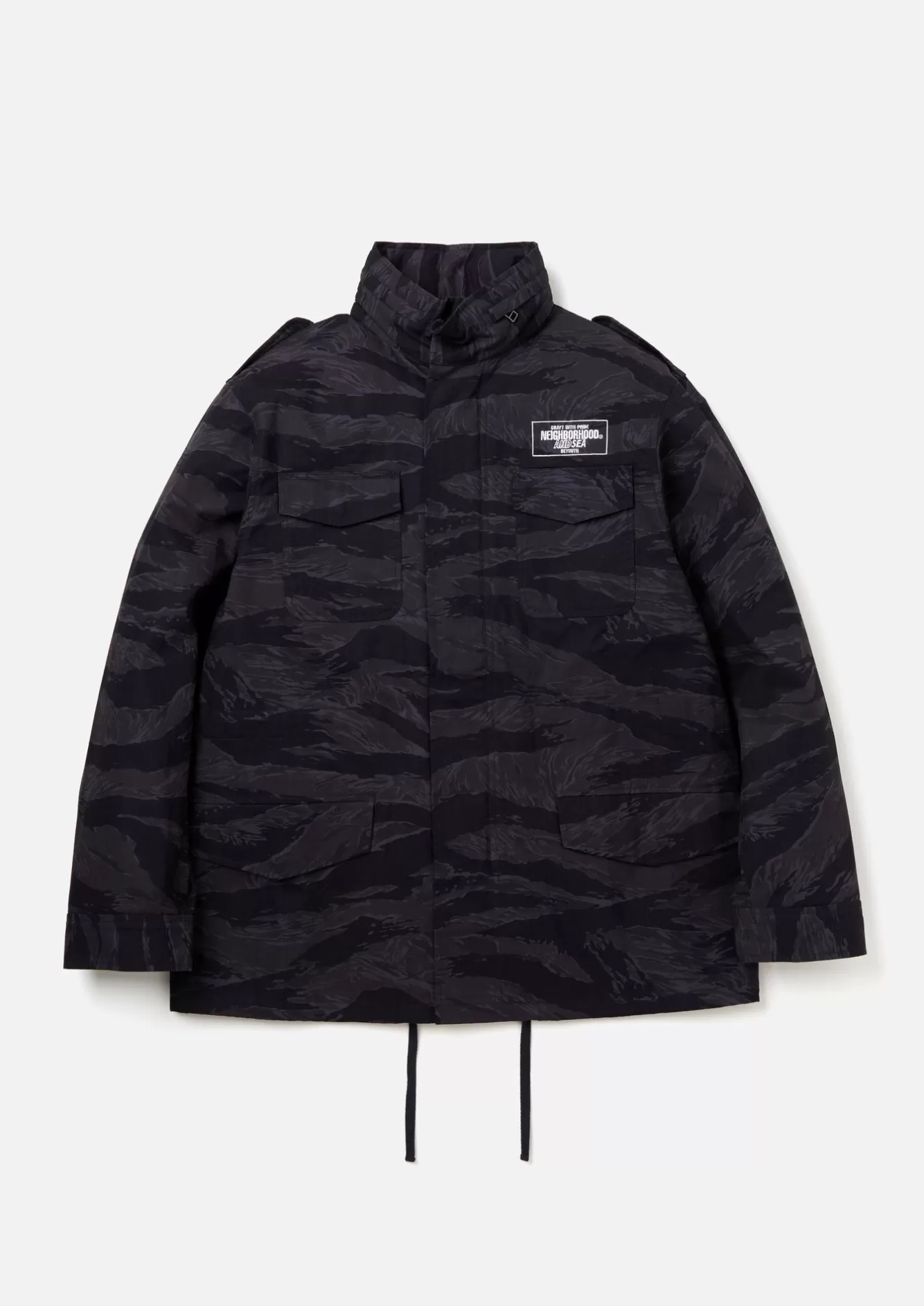 NEIGHBORHOOD Jackets>Nh X Wind And Sea . Camouflage M-65 Jacket