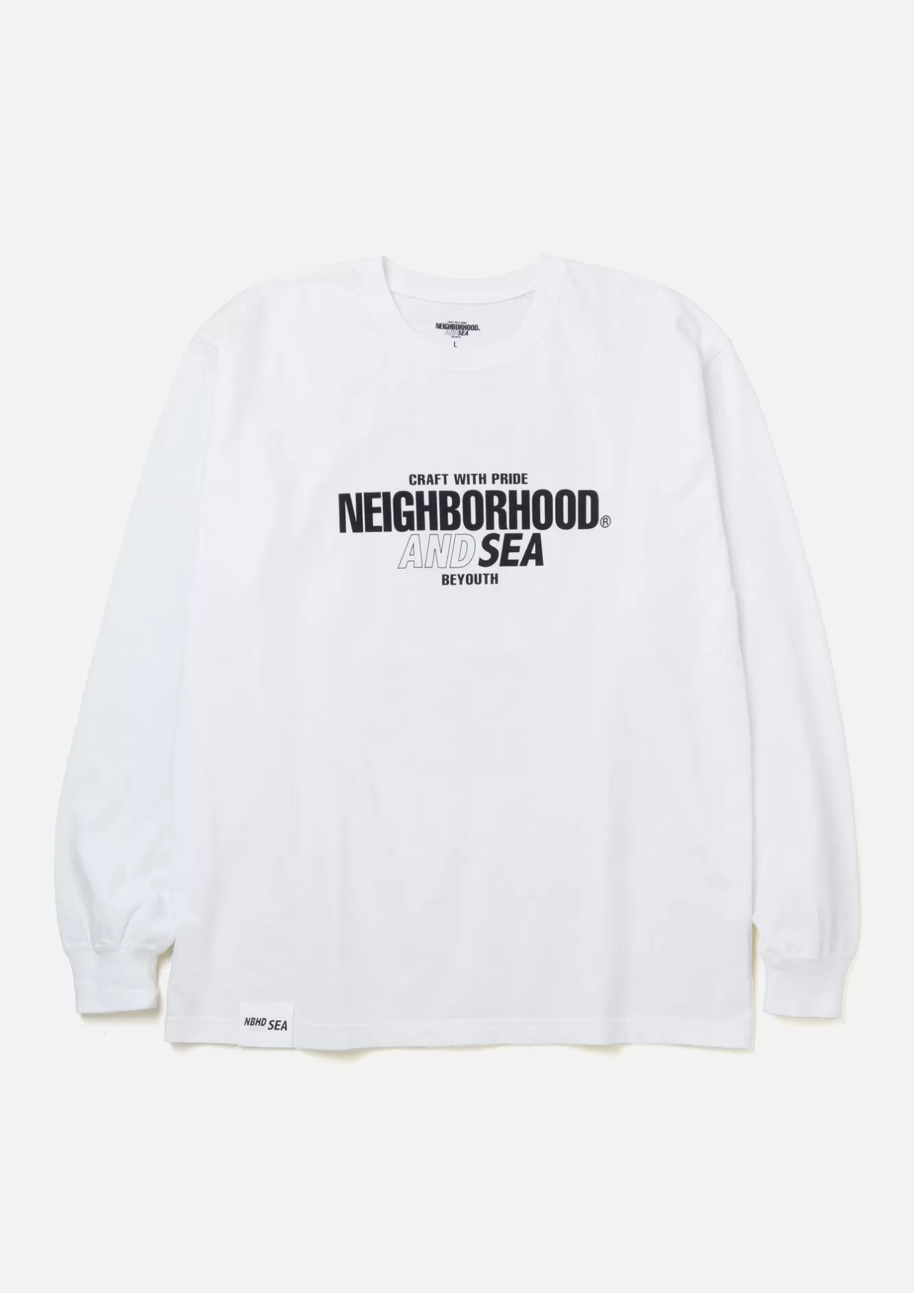 NEIGHBORHOOD T-Shirts>Nh X Wind And Sea . Tee Ls-1