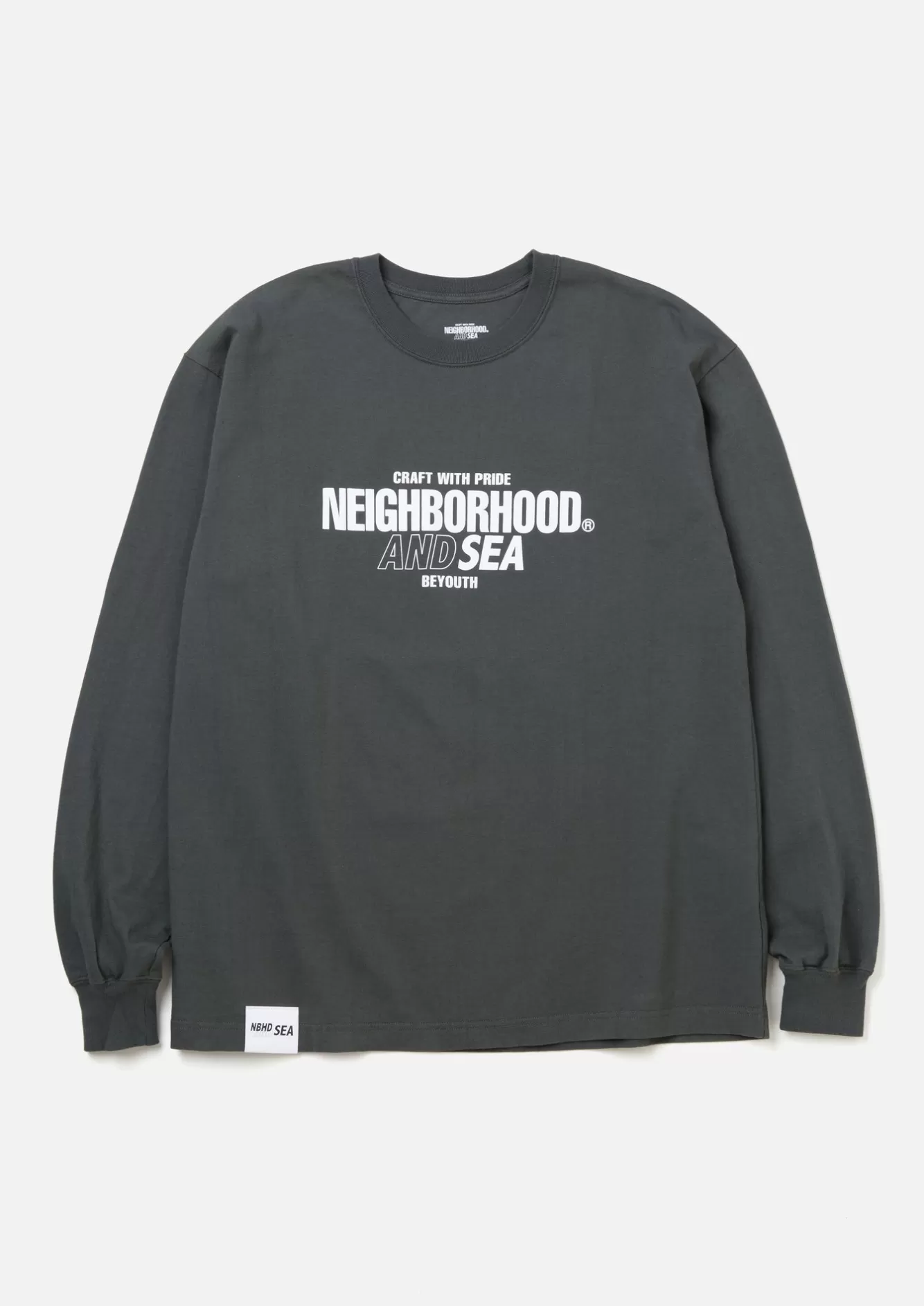 NEIGHBORHOOD T-Shirts>Nh X Wind And Sea . Tee Ls-1