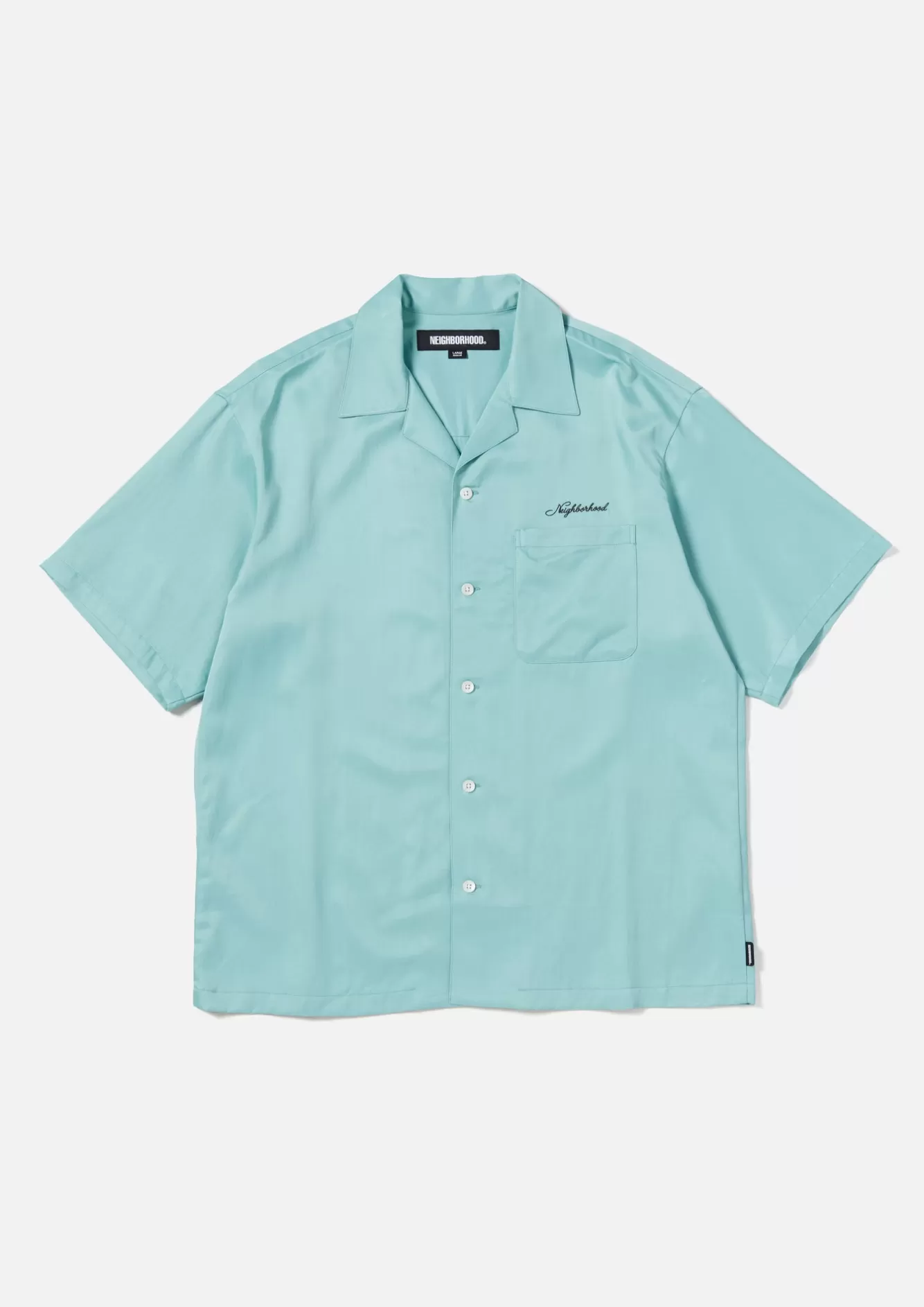 NEIGHBORHOOD Shirts>Solid-Color Hawaiian Shirt Ss