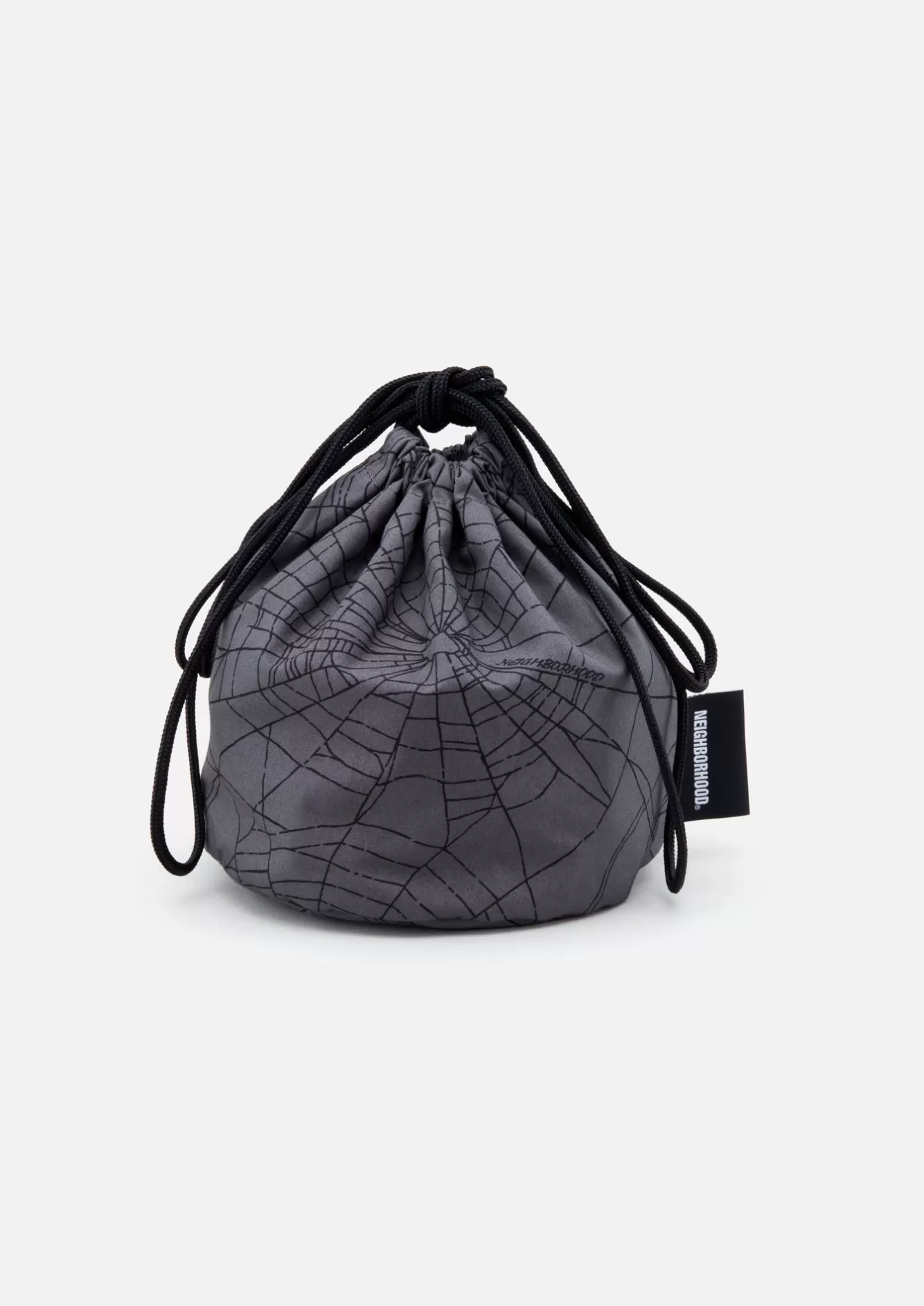 NEIGHBORHOOD Accessories>Spiderweb Drawstring Bag