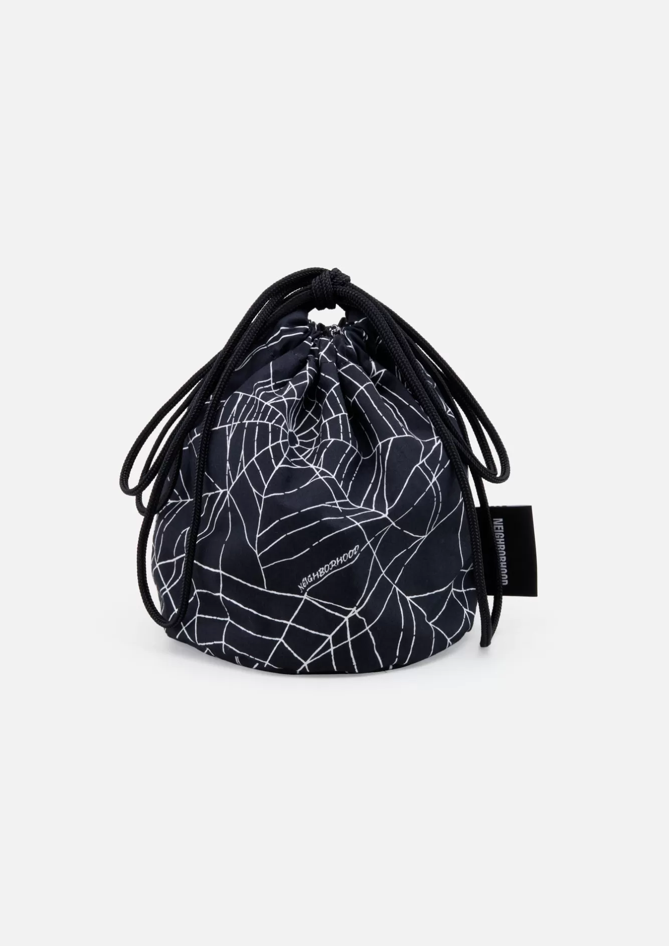 NEIGHBORHOOD Accessories>Spiderweb Drawstring Bag