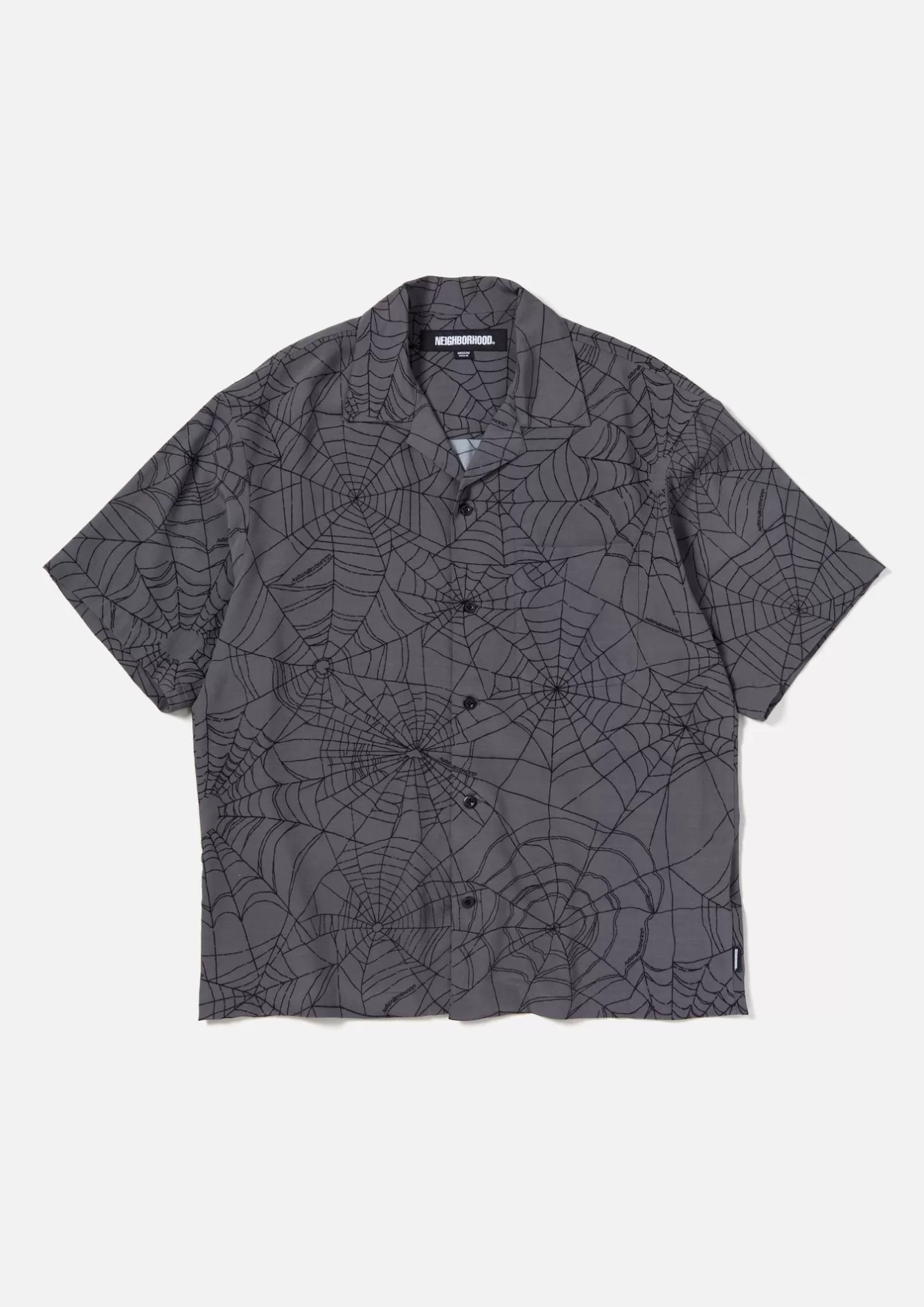 NEIGHBORHOOD Shirts>Spiderweb Hawaiian Shirt Ss