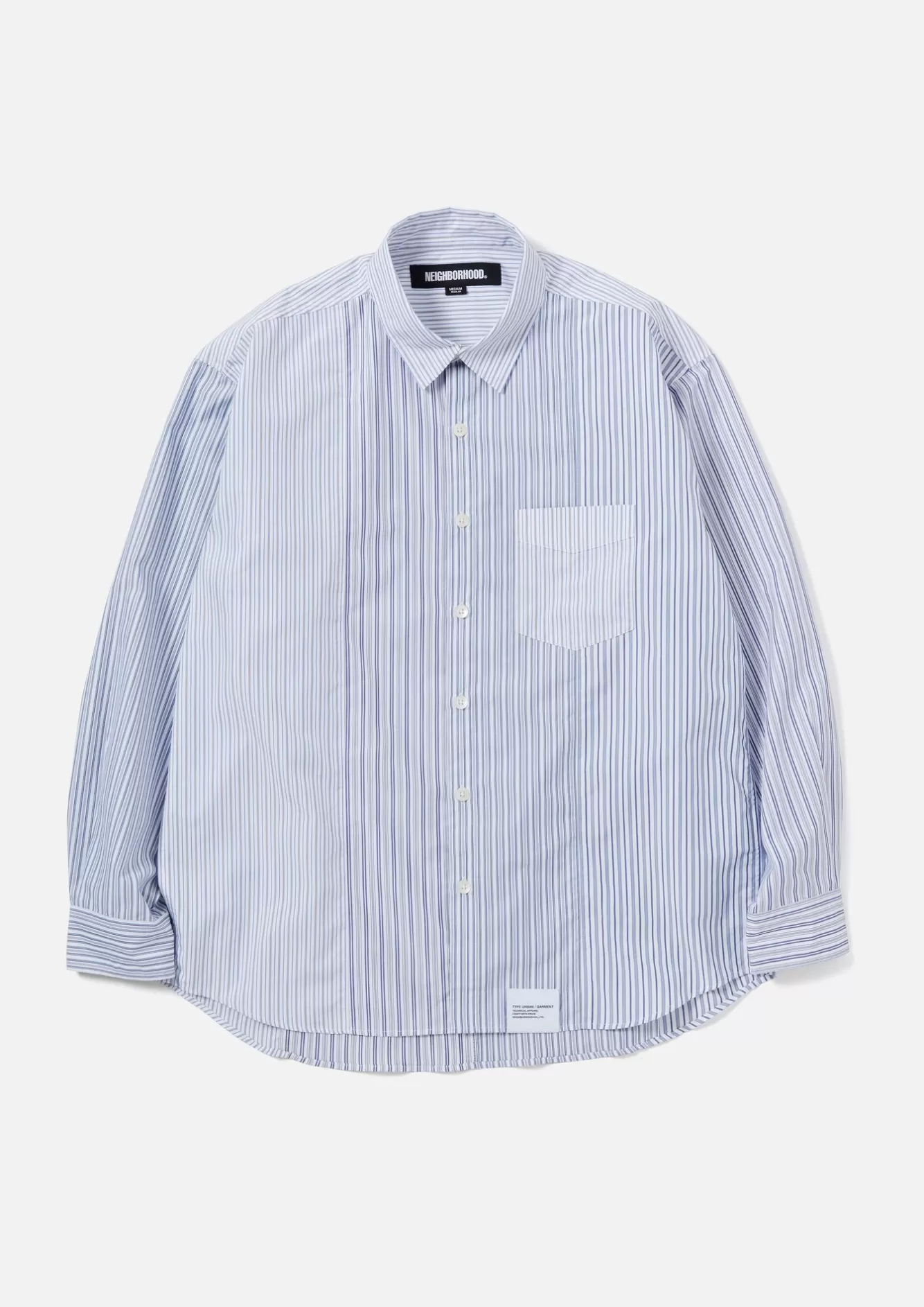 NEIGHBORHOOD Shirts>Stripe Shirt Ls