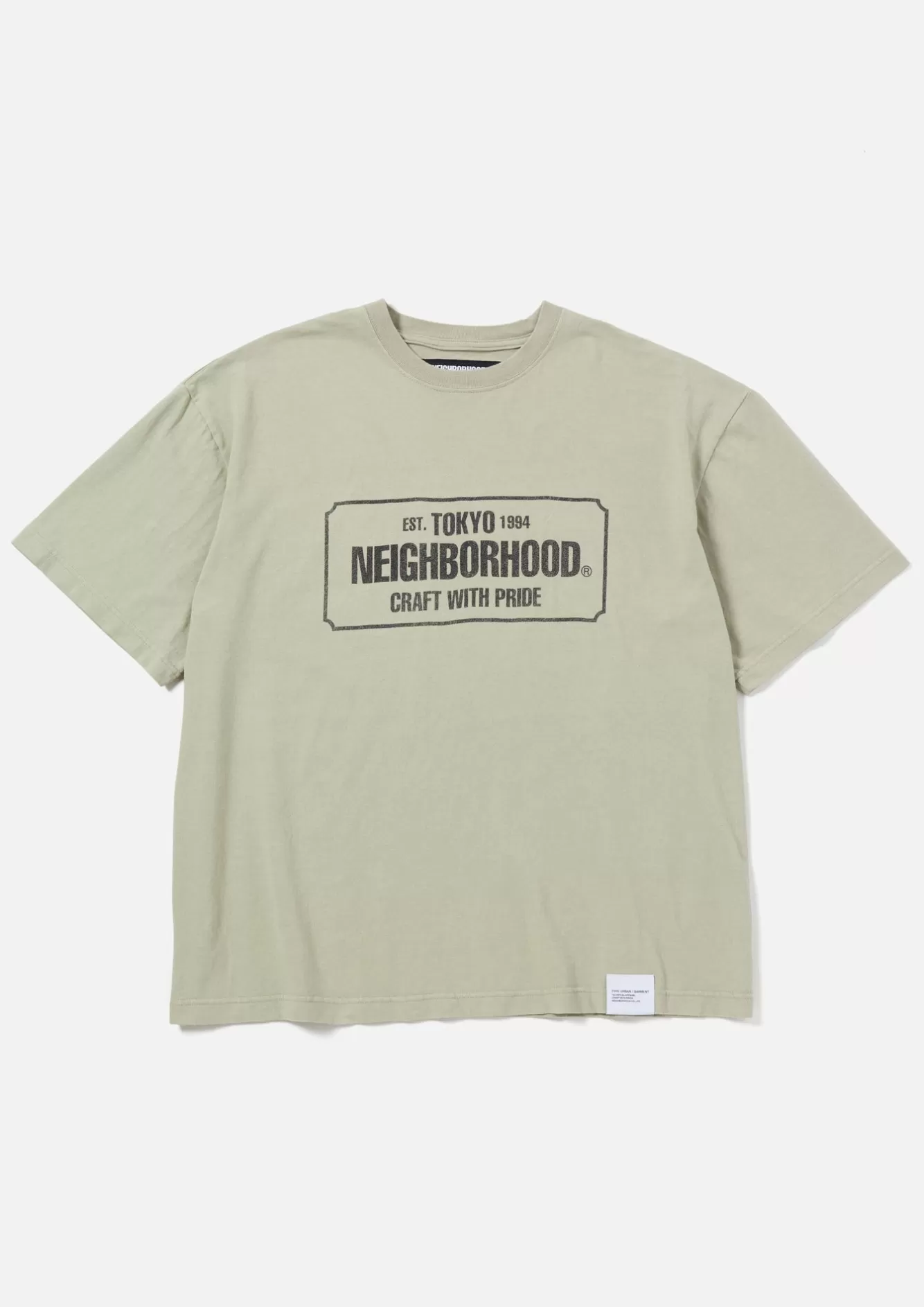 NEIGHBORHOOD Knit & Cut Sewn>Sulfur Dye Crewneck Ss