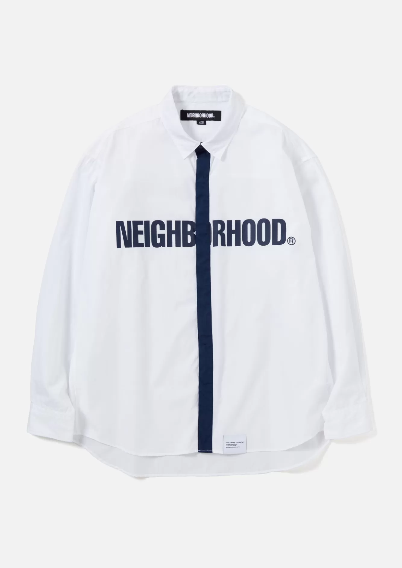 NEIGHBORHOOD Shirts>Tie Shirt Ls