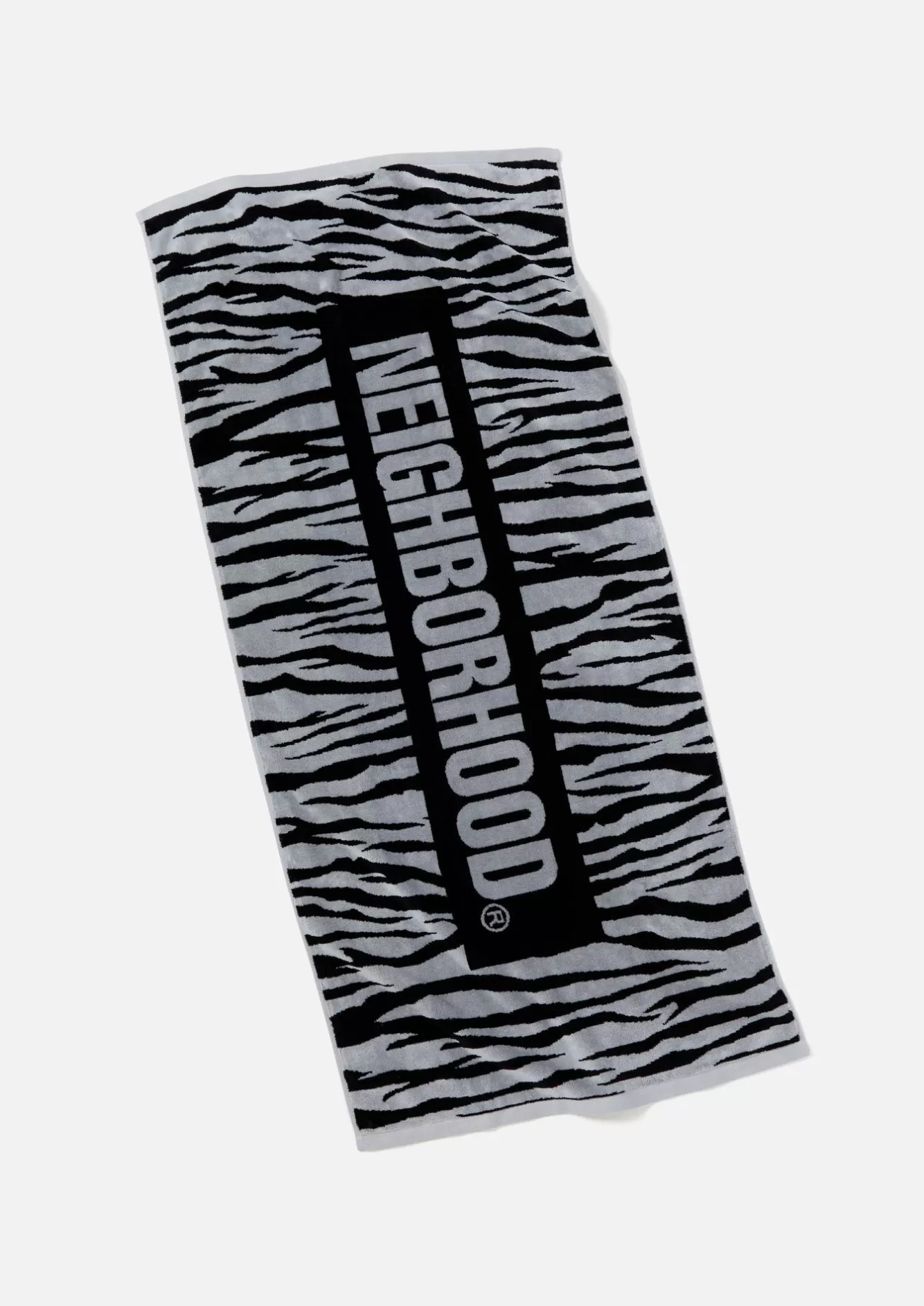 NEIGHBORHOOD Accessories>Tigerpattern Bath Towel Gray